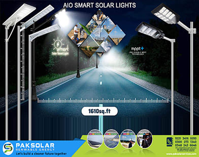 Smart Solar Street Lights