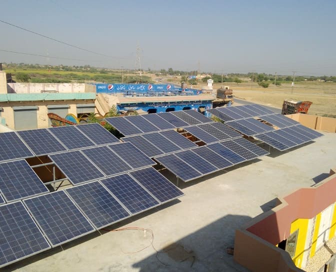 20kw Commercial Solar Off-Grid Restaurant System at Larakana
