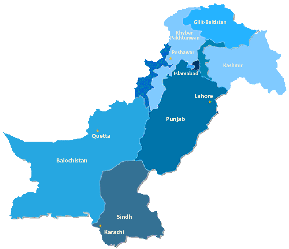 Pakistan Map