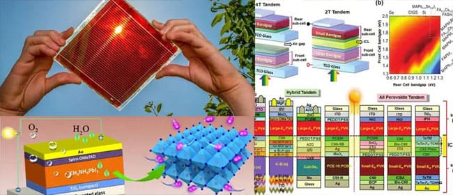 high efficient perovskite multijunction solar cells