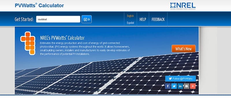 Free Solar Pv Calculators Design Tools