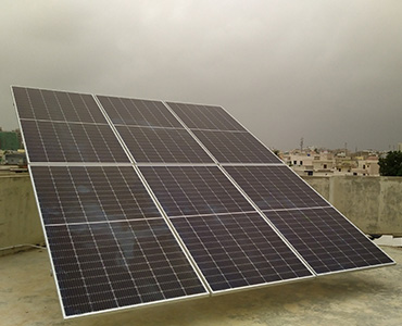 3.5kw Residential off-grid Solar System / Mr. Sajid Ali, Gulistan-e-Johar, Block-1, Karachi