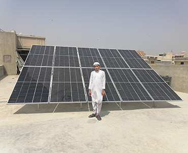 5.5kw Residential Solar Off-Grid | Madarasa Usmania, Korangi Karachi